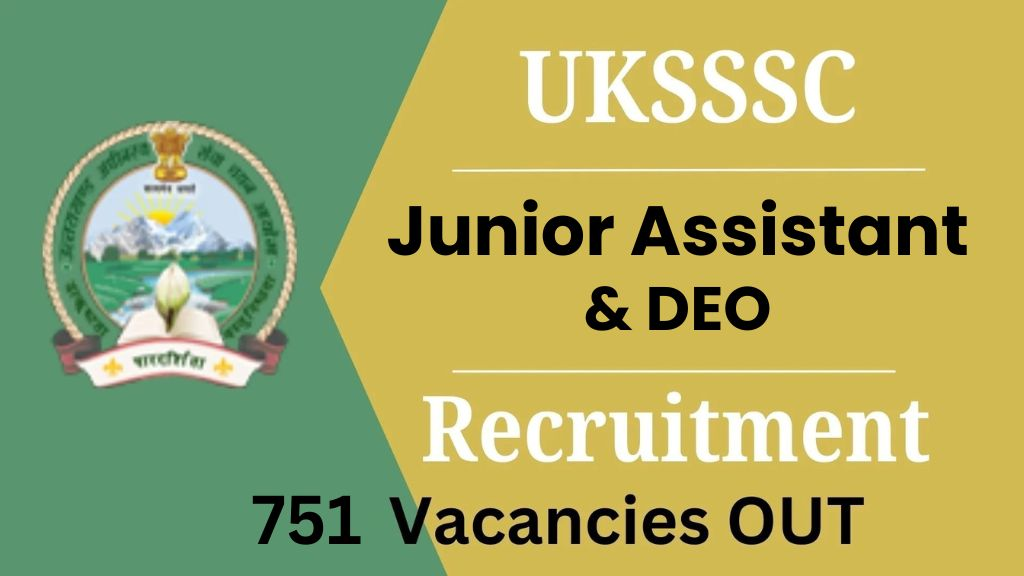 UKSSSC DEO Jr Assistant