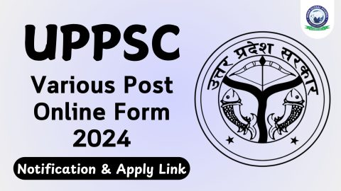UPPSC Various Post Recruitment